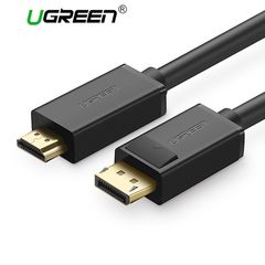 HDMI კაბელი UGREEN  DP101 (10239) DP to HDMI male cable 1.5M  - Primestore.ge