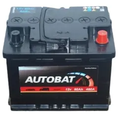 აკუმულატორი AUTOBAT 60 ა*ს JIS მარჯ.  - Primestore.ge