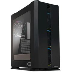 ქეისი Zalman X3 BLACK Case MidT, 2xUSB2.0, 2xUSB3.0, 4x120RGB, TG (side panel), without PSU Black  - Primestore.ge