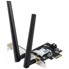 Wi-Fi როუტერი Asus PCE-AX3000 Dual Band PCI-E WiFi Adapter  - Primestore.ge
