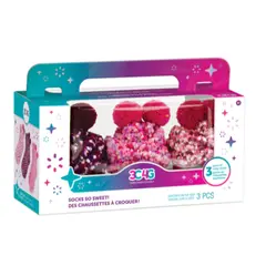 საბავშვო წინდა Make It Real Socks So Sweet- 3pk cupcake socks  - Primestore.ge