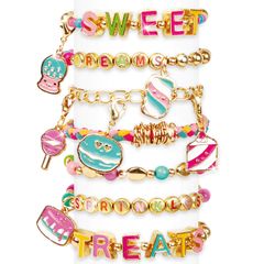 სამაჯურების ნაკრები Make It Real Sweet Treats DIY Bracelets  - Primestore.ge