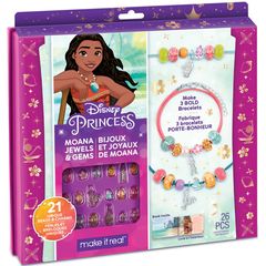 Bead Set Make It Real Disney Princess Jewels and Gems Moana