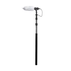 მიკროფონის დამჭერი BOYA BY-PB25 Carbon Fiber Boompole with Internal XLR Cable  - Primestore.ge