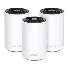 როუტერი TP-Link Deco XE75 Pro (3-pack) AXE5400 Tri-Band Mesh Wi-Fi 6E System  - Primestore.ge