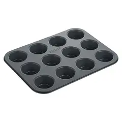 მაფინების საცხობი ფორმა 12 cup muffin pan Ardesto Tasty baking, 35x26.5x3cm, carbon steel  - Primestore.ge