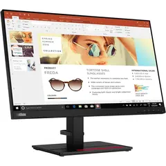მონიტორი LenovoThinkVision P24h Raven Black 23.8"  (2560x1440), 16:9. 1000:1,4MS, HDMI  - Primestore.ge