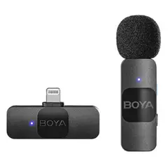 მიკროფონი Boya BY-V1 Ultracompact 2.4GHz Wireless Microphone System  - Primestore.ge