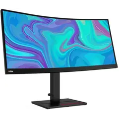 მონიტორი Lenovo ThinkVision T34w 34" 3440x1440 4ms 60 Hz Raven Black  - Primestore.ge