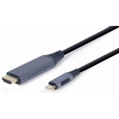 კაბელი Gembird CC-USB3C-HDMI-01-6 USB Type-C to HDMI display Adapter cable 1.8 m  - Primestore.ge