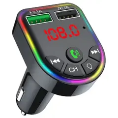 რადიო მოდულატორი Gembird BTT-05 FM-radio transmitter and USB charger Black  - Primestore.ge