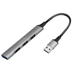 USB ჰაბი Logilink UA0391 USB3.0 4-port Slim Hub With Aluminum Casing  - Primestore.ge