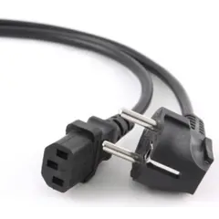 დენის კაბელი Gembird PC-186 Power Cable for PC 1.8m  - Primestore.ge