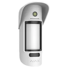 მოძრაობის დეტექტორი Ajax 26074.84.WH1, Outdoor Motion Cam With A Photo Camera (8EU), White  - Primestore.ge