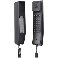 IP ტელეფონი Grandstream GHP610, Hotel IP Phone, PoE, 2 SIP, 2 lines, Gigabit Port, Black  - Primestore.ge