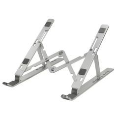 Laptop stand LogiLink AA0134 Notebook stand foldable aluminum silver