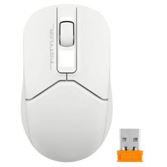 მაუსი A4tech Fstyler FG12S Wireless Mouse White  - Primestore.ge
