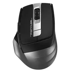 მაუსი A4tech Fstyler FB35CS Bluetooth & Wireless Rechargeable Mouse Smoky Grey  - Primestore.ge