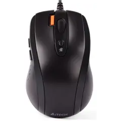 მაუსი A4tech V-Track Padless N-70FX Wired Optical Mouse Black  - Primestore.ge