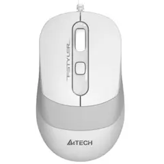 მაუსი A4tech Fstyler FM10S Wired Mouse White  - Primestore.ge