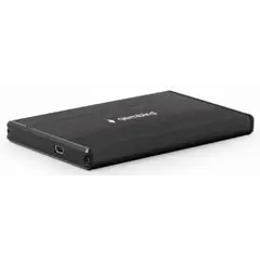 მყარი დისკის ყუთი Gembird EE2-U3S-3 USB 3.0 2.5" enclosure Brushed Aluminum Black  - Primestore.ge
