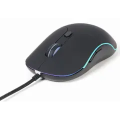 მაუსი Gembird MUS-UL-02 Illuminated large size Wired USB Mouse Black  - Primestore.ge