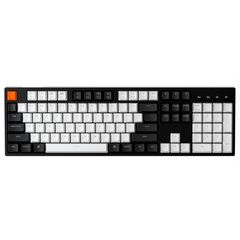 Keyboard Keychron C1 104 Key Gateron G pro Brown Hot-swap USB White Led Black
