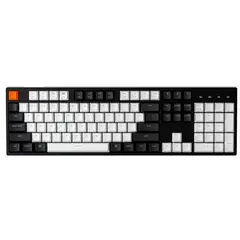 კლავიატურა Keychron C1 104 Key Gateron G pro Blue Hot-swap USB RGB Black  - Primestore.ge