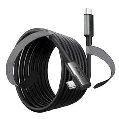 USB კაბელი UGREEN US551 (90629), Type-c to Type-c , USB-C To USB-C, 5m, Black  - Primestore.ge