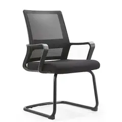 ვიზიტორის სავარძელი Furnee MS899C, Visitor Chair, Black  - Primestore.ge