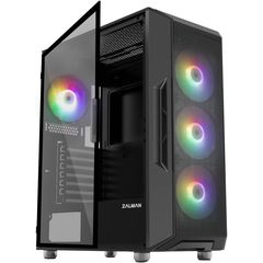 კომპიუტერის ქეისი Zalman Computer case I3 NEO TG BLACK  - Primestore.ge