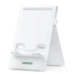 პლანშეტის დამჭერი UGREEN LP406 (30426), Desktop Tablet Stand, White  - Primestore.ge