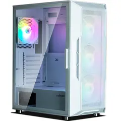 კომპიუტერის ქეისი Zalman I3 Neo, without PSU, 1xUSB3.0, 2xUSB2.0, 4x120mm RGB, TG Side Panel, ATX, White  - Primestore.ge