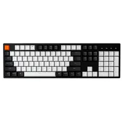 კლავიატურა Keychron C1 104 Key Gateron G pro Brown Hot-swap USB RGB Black  - Primestore.ge