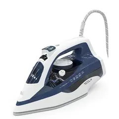 უთო Tesla IR301BL, 2600W, 400ML, Steam Iron, White/Blue  - Primestore.ge