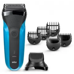 წვერსაპარსი BRAUN - 310BT BLK/BLU/D  - Primestore.ge