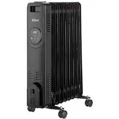 ზეთის გამათბობელი Zilan ZLN8416, 2000W, Oil Radiator, Black  - Primestore.ge
