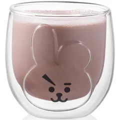 ყავის ჭიქა Ardesto Double wall borosilicate glass mug set Animals, 300 ml, 2 pcs  - Primestore.ge