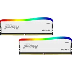 ოპერატიული მეხსიერება Kingston Fury Beast RGB Special Edition 16GB (2x8GB) 3600MT/s CL17 DDR4 Desktop Memory Kit of 2 KF436C17BWAK2/16  - Primestore.ge
