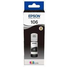 კარტრიჯი EPSON ORIGINAL (C13T00R140) I/C (b) 106 ECOTANK PHOTO BLACK INK BOTTLE L7180  - Primestore.ge
