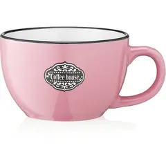 კერამიკის ჭიქა Ardesto Mug  Floerino, 480 ml , pink, ceramics  - Primestore.ge