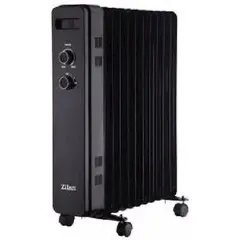 ზეთის გამათბობელი Zilan ZLN8450, 2500W, Oil Radiator, Black  - Primestore.ge