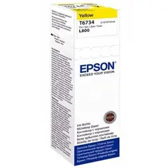 კარტრიჯი Epson L800 Yellow ink bottle 70ml (10 x 15 - 1800 Photo Pages)C13T67344A  - Primestore.ge