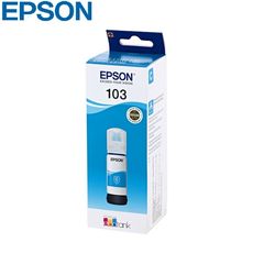 Ink Epson 103 EcoTank Cyan ink bottle 65ml C13T00S24A