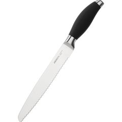 Bread knife Ardesto Bread knife Gemini, 33 cm, blade length 20.3 cm, black, s/s, plastic