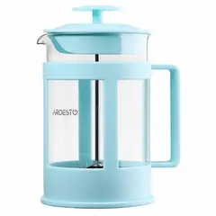 ჩაიდანი ARDESTO French press  Fresh, 800 ml, tiffany blue, plastic, glass  - Primestore.ge