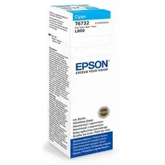 კარტრიჯი Epson L800 Cyan ink bottle 70ml (10 x 15 - 1800 Photo Pages) C13T67324A  - Primestore.ge
