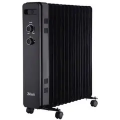 ზეთის გამათბობელი Zilan ZLN8467, 2500W, Oil Radiator, Black  - Primestore.ge