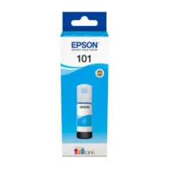 კარტრიჯი EPSON 101 ORIGINAL L4160 L6190 CYAN INK BOTTLE 70 ML  - Primestore.ge