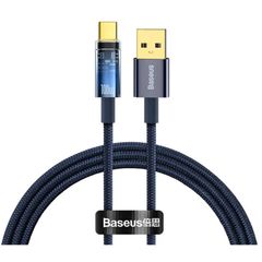 Cable Baseus Explorer Series Auto Power-Off Fast Charging Cable USB to Type-C 100W 1m CATS000203